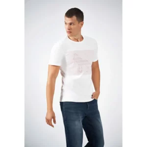 CAMISETA CASUAL WOLF LINE MASCULINA ACOSTAMENTO