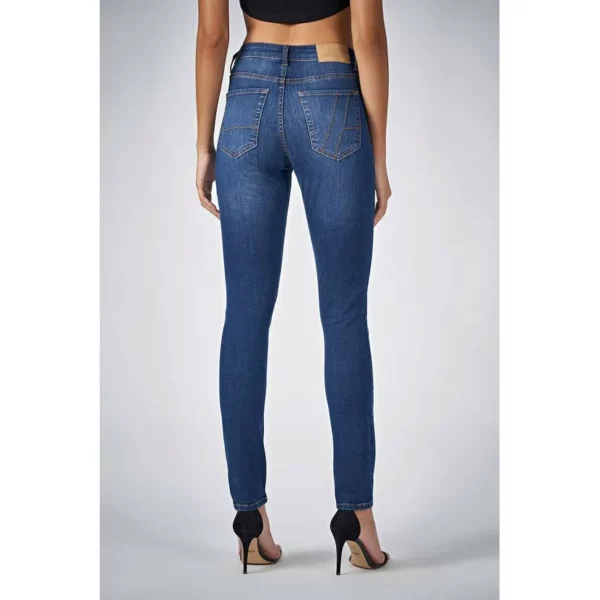 CALÇA JEANS SKINNY FEMININA ACOSTAMENTO