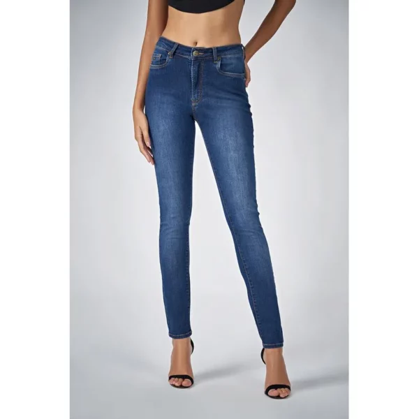 CALÇA JEANS SKINNY FEMININA ACOSTAMENTO