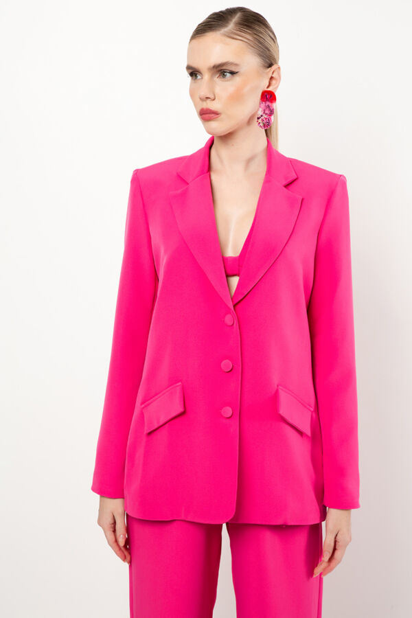 blazer rosa