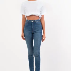 Calça skinny martina jeans com cintura alta